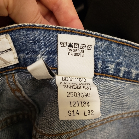 CALVIN KLEIN bootcut jeans - Picture 2 of 7